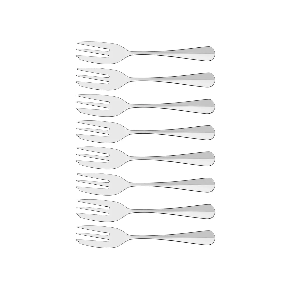 TABLEKRAFT BOGART CAKE FORK SET 8pc 18/10 145mm (*18500-103*) = 1 X SET