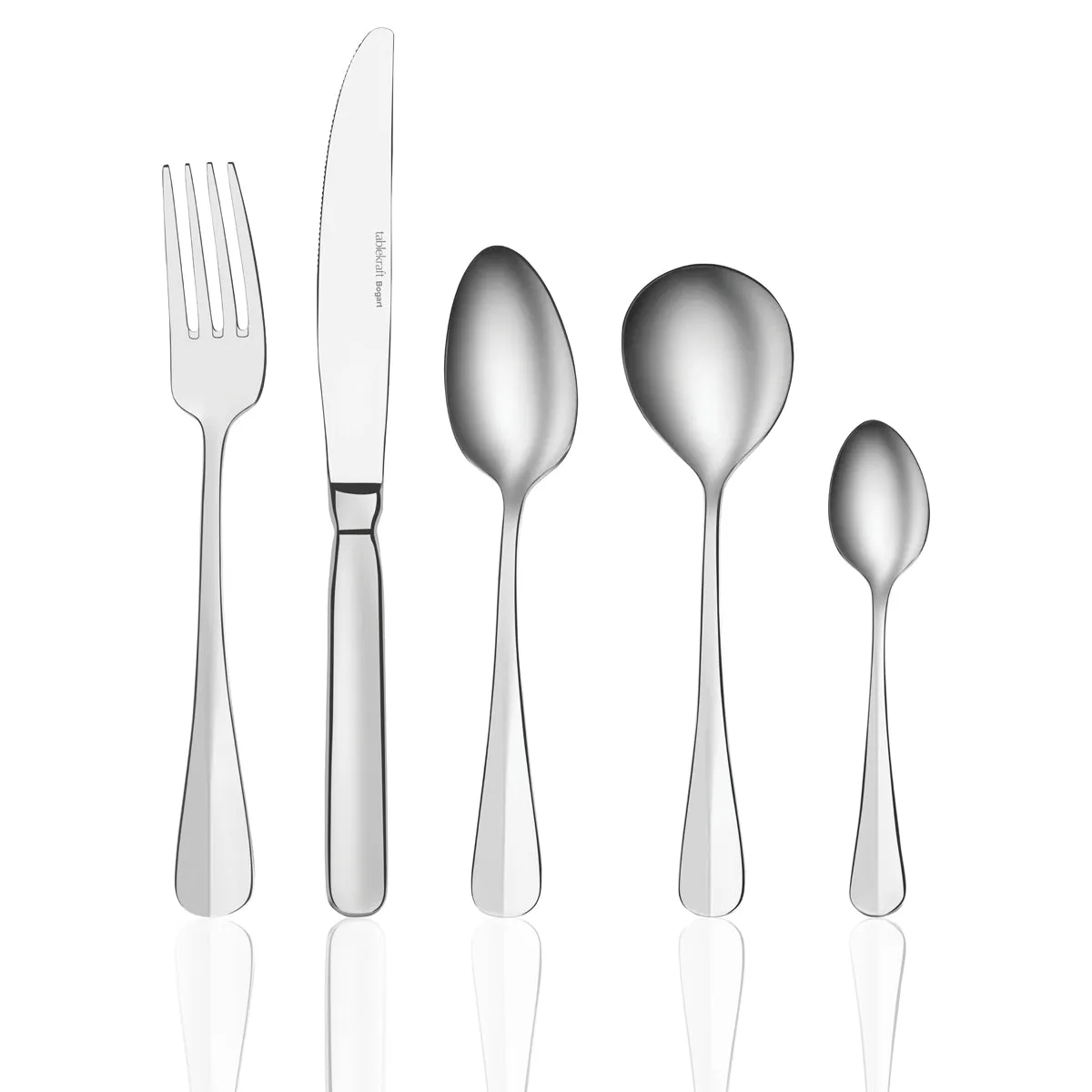 TABLEKRAFT BOGART CUTLERY SET 40pc 18/10 (*18500-40*) = 1 X SET