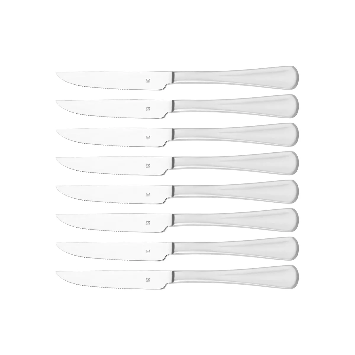 TABLEKRAFT ELITE STEAK KNIVE SET 8pc S/S 232mm (*74700-118*) =  1 X SET