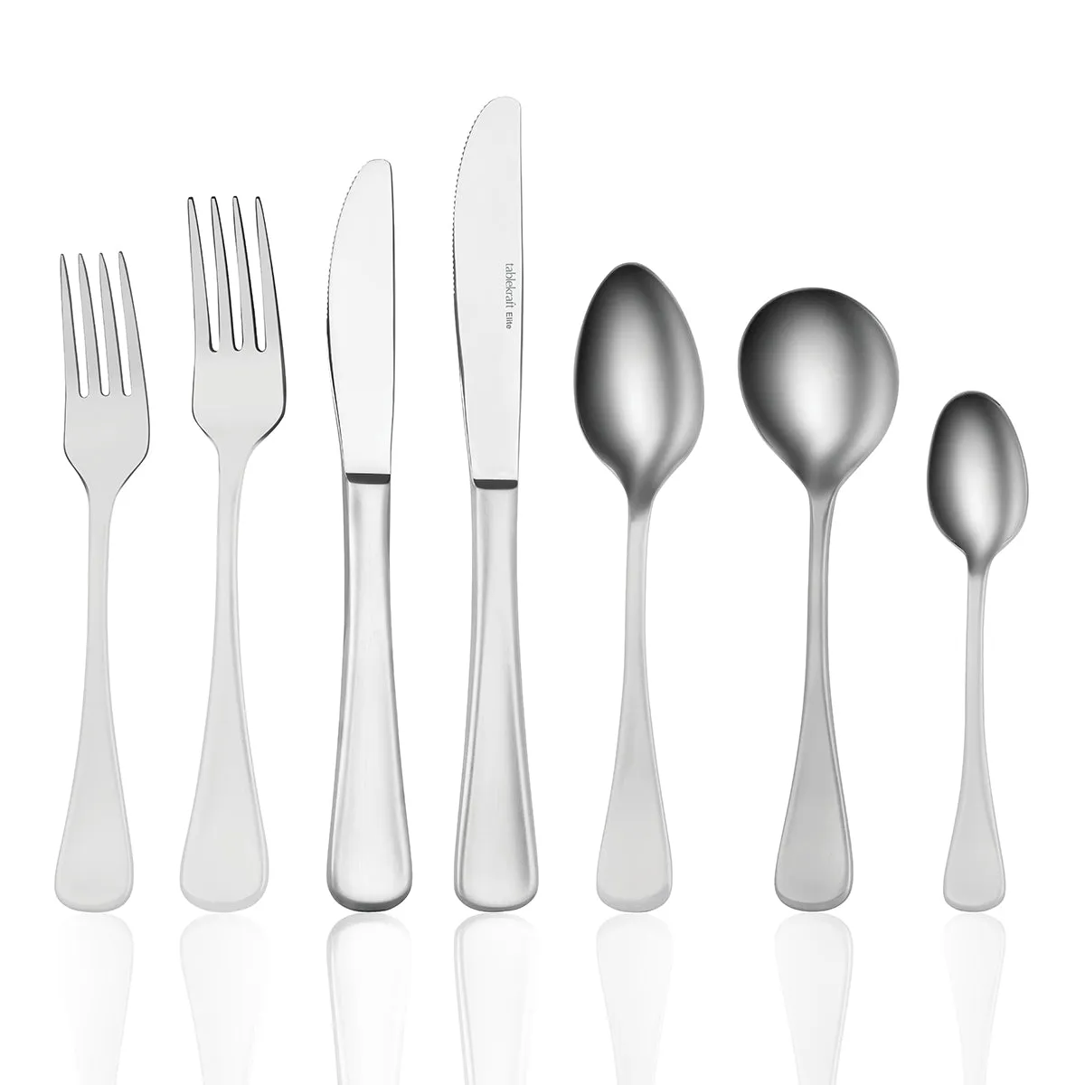 TABLEKRAFT ELITE CUTLERY SET 56pc 18/10 (*74700-56*) =  1 X SET
