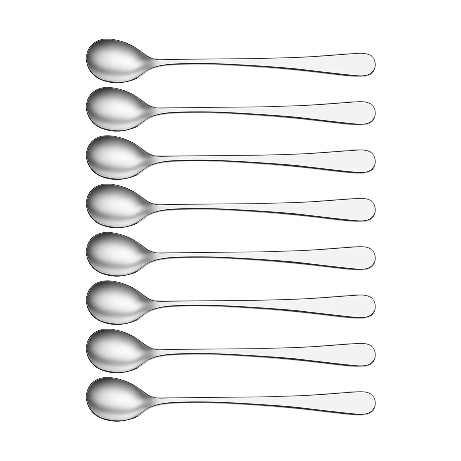 TABLEKRAFT FLORENCE SODA SPOON SET 8pc 18/10 197mm (*12200-105*) =  1 X SET