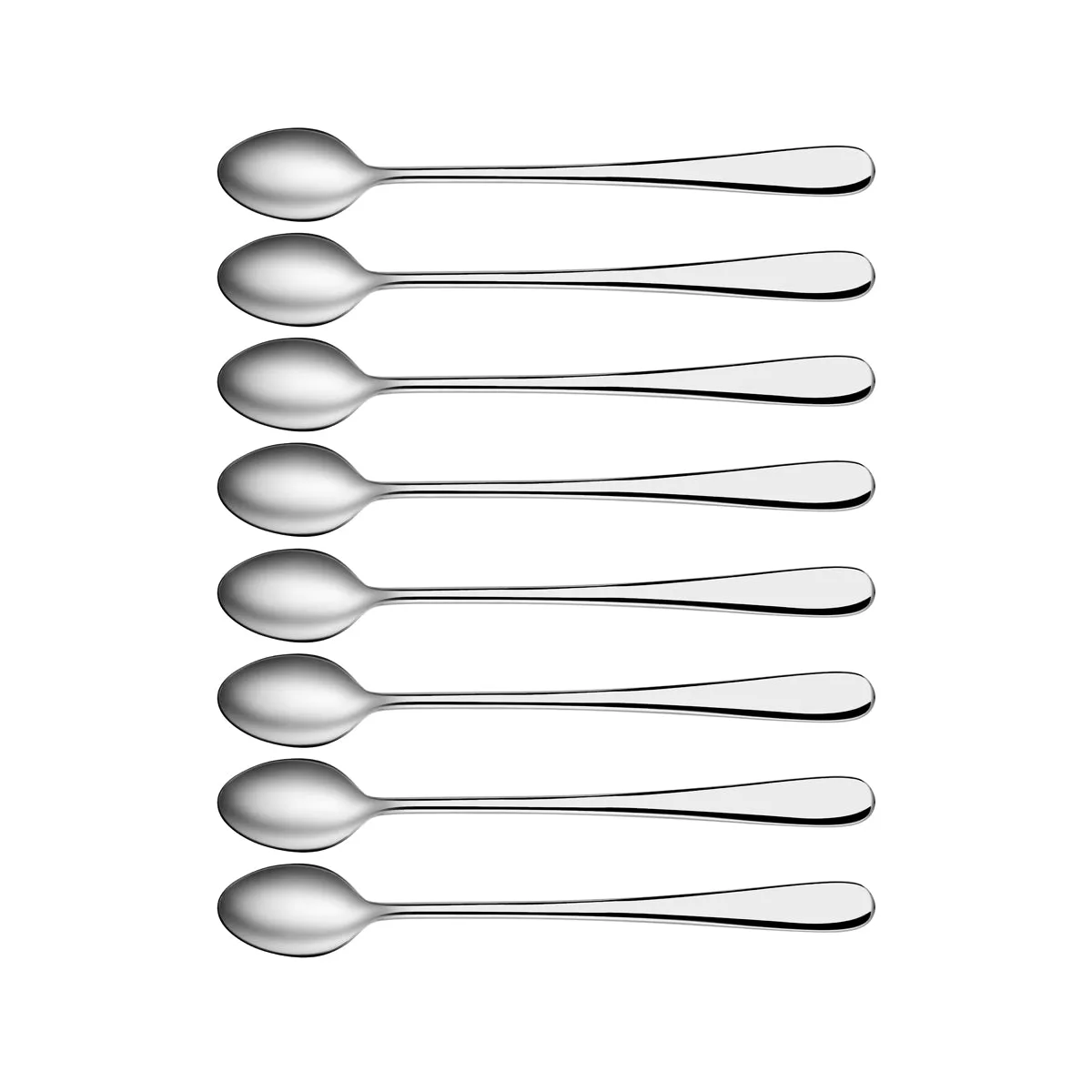 TABLEKRAFT GABLE SODA SPOON SET 8pc 18/10 185mm (*18800-105*) = 1 X SET