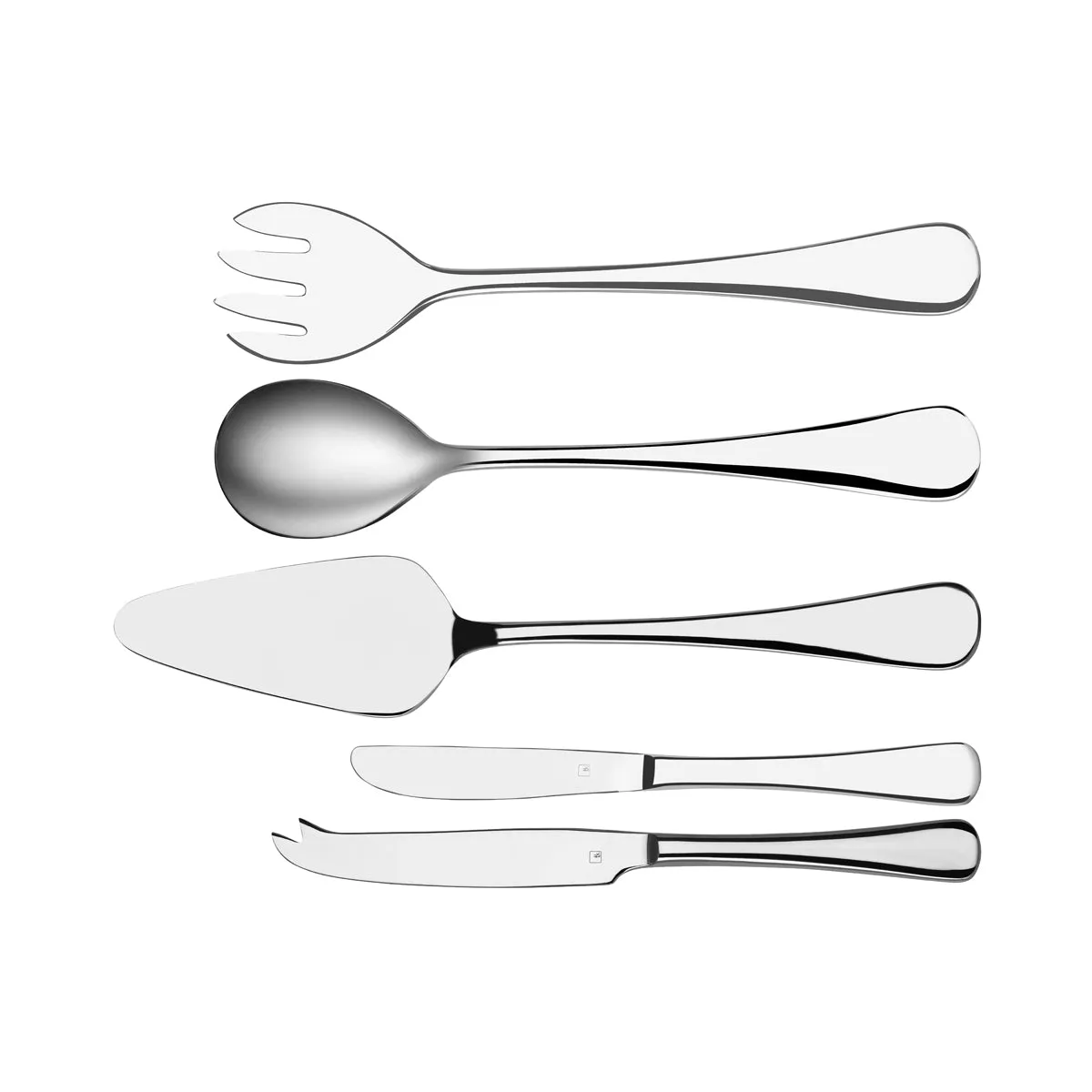 TABLEKRAFT GABLE HOSTESS SET 5pc 18/10 (*18800-5*) = 1 X SET