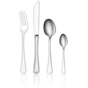 TABLEKRAFT OXFORD CUTLERY SET 24pc 18/10 (*18700-24*) = 1 X SET