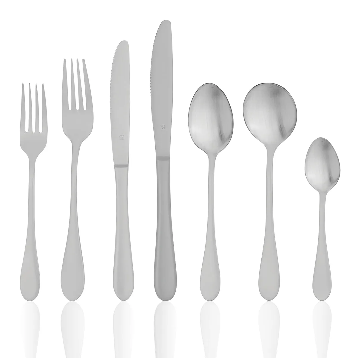 TABLEKRAFT SOHO MATT CUTLERY SET 56pc 18/10 (*13300-56*) = 1 X SET