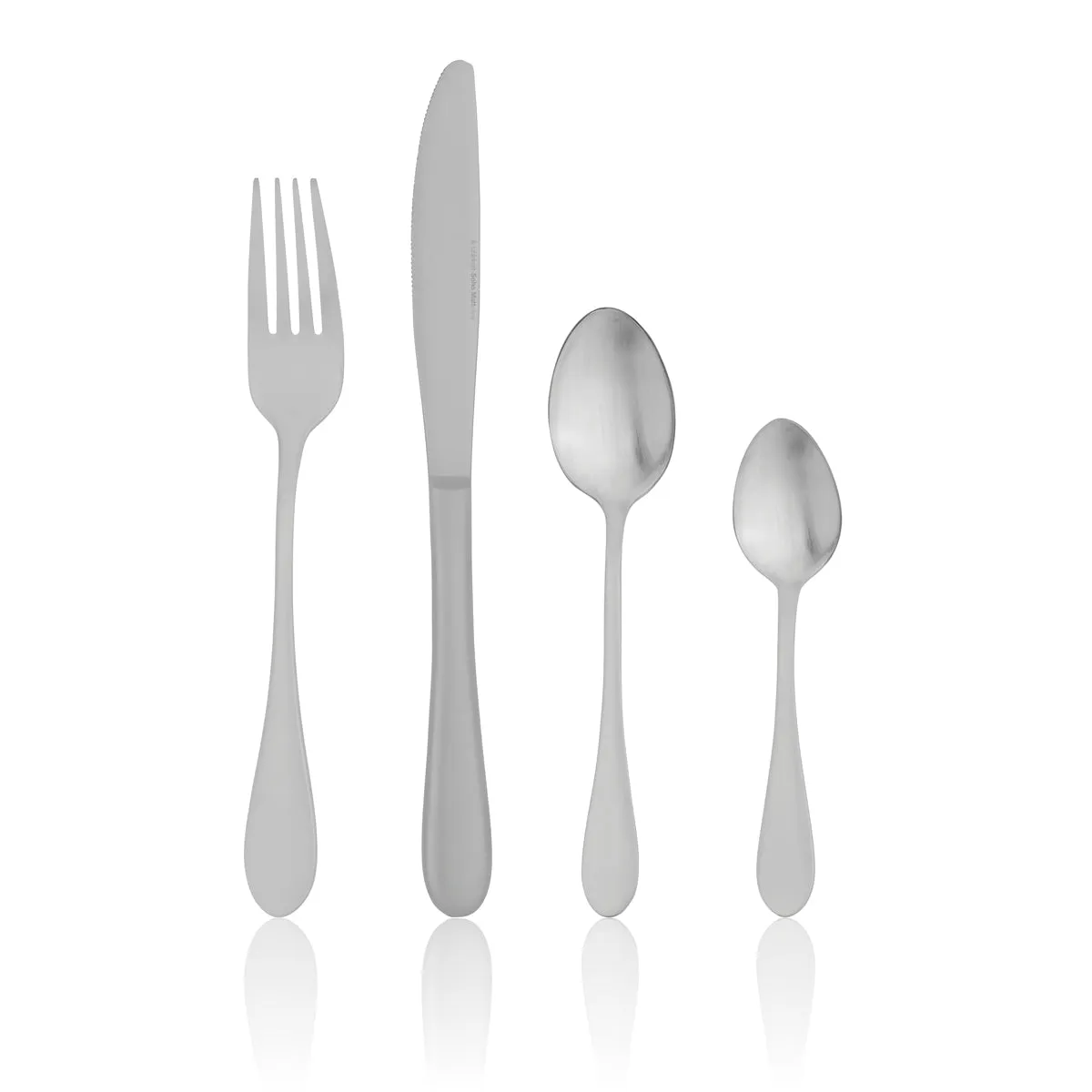 TABLEKRAFT SOHO MATT CUTLERY SET 16pc 18/10 (*13300-16*) = 1 X SET
