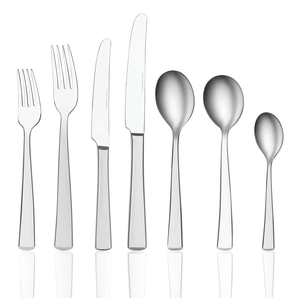 TABLEKRAFT STRAND CUTLERY SET 56pc 18/10 (*77700-56*) = 1 X SET