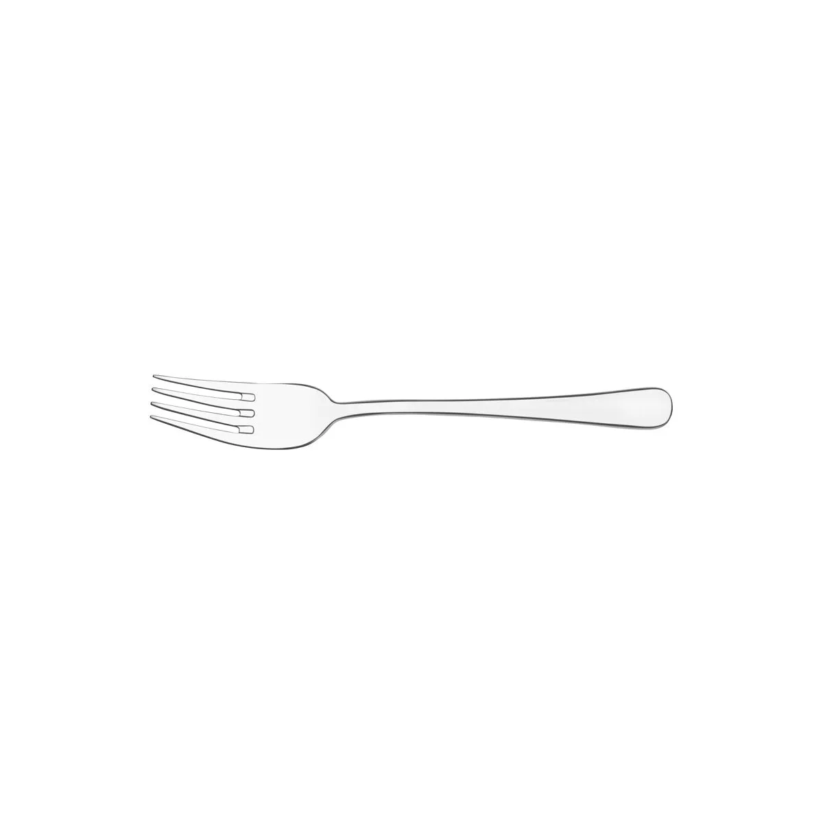 TABLEKRAFT YORK DESSERT FORK 18/0 188mm (*17852*) = 1 X DOZEN