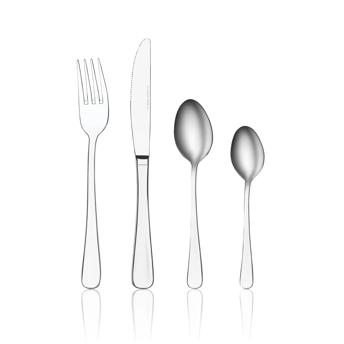 TABLEKRAFT YORK CUTLERY SET 24pc 18/0 (*17800-24*) = 1 X SET