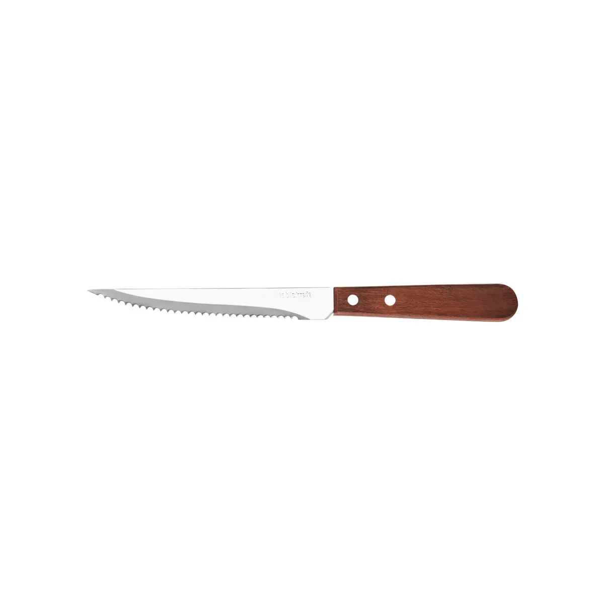 TABLEKRAFT STEAK KNIFE PAKKAWOOD HANDLE S/S 273mm (*20651*) = PACK OF 12 X EACHES