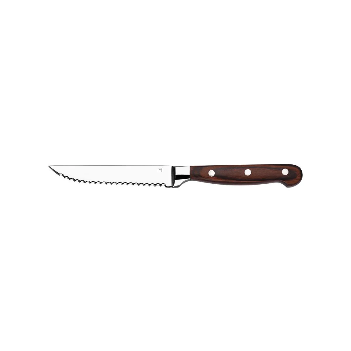 TABLEKRAFT STEAK KNIFE PAKKAWOOD HANDLE FULL TANG 235mm (*20677*) = 1 X EACH