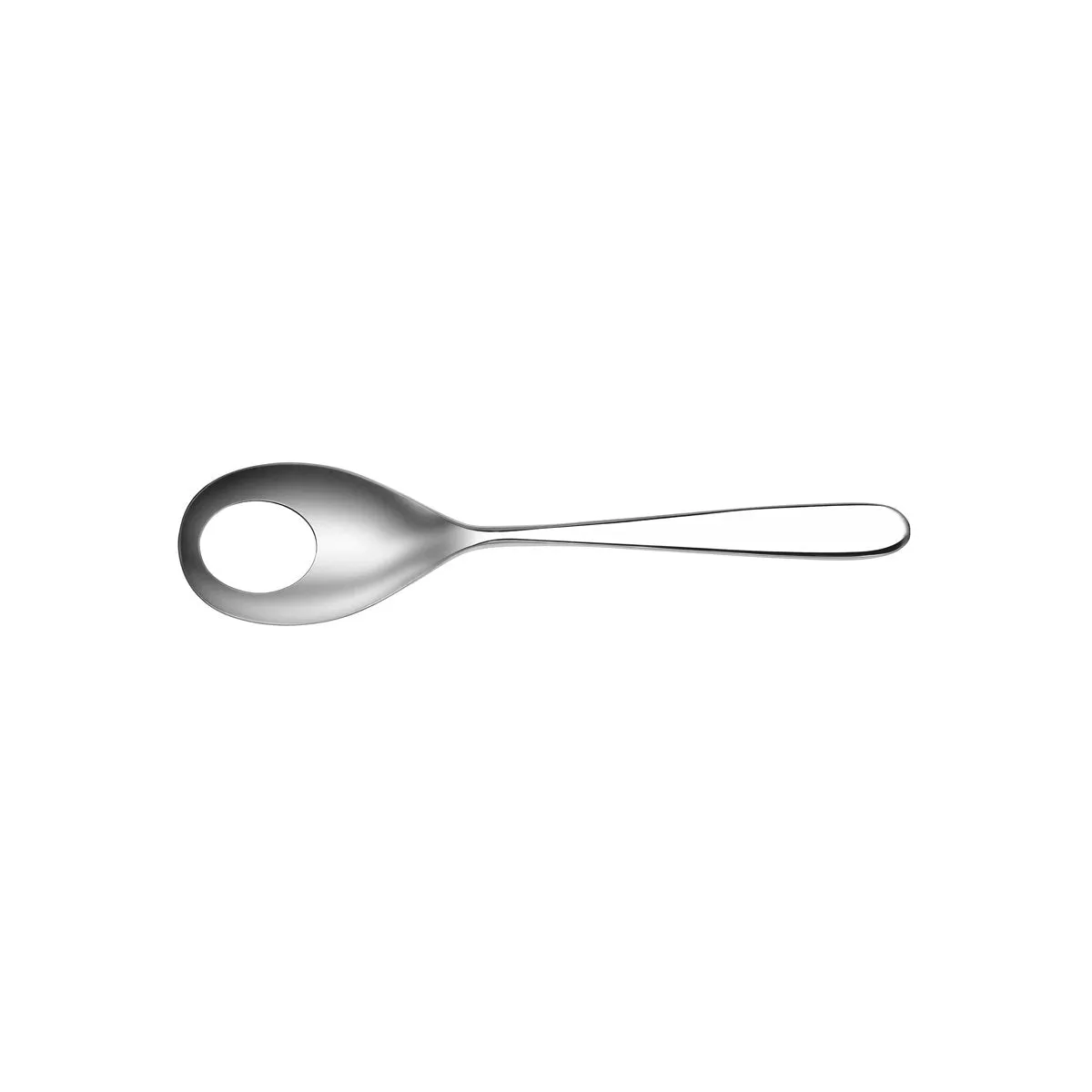 TABLEKRAFT ALASKA MIRROR SERVE/SPOON W/HOLE 18/10 220x50mm (*20012*) =  1 X EACH