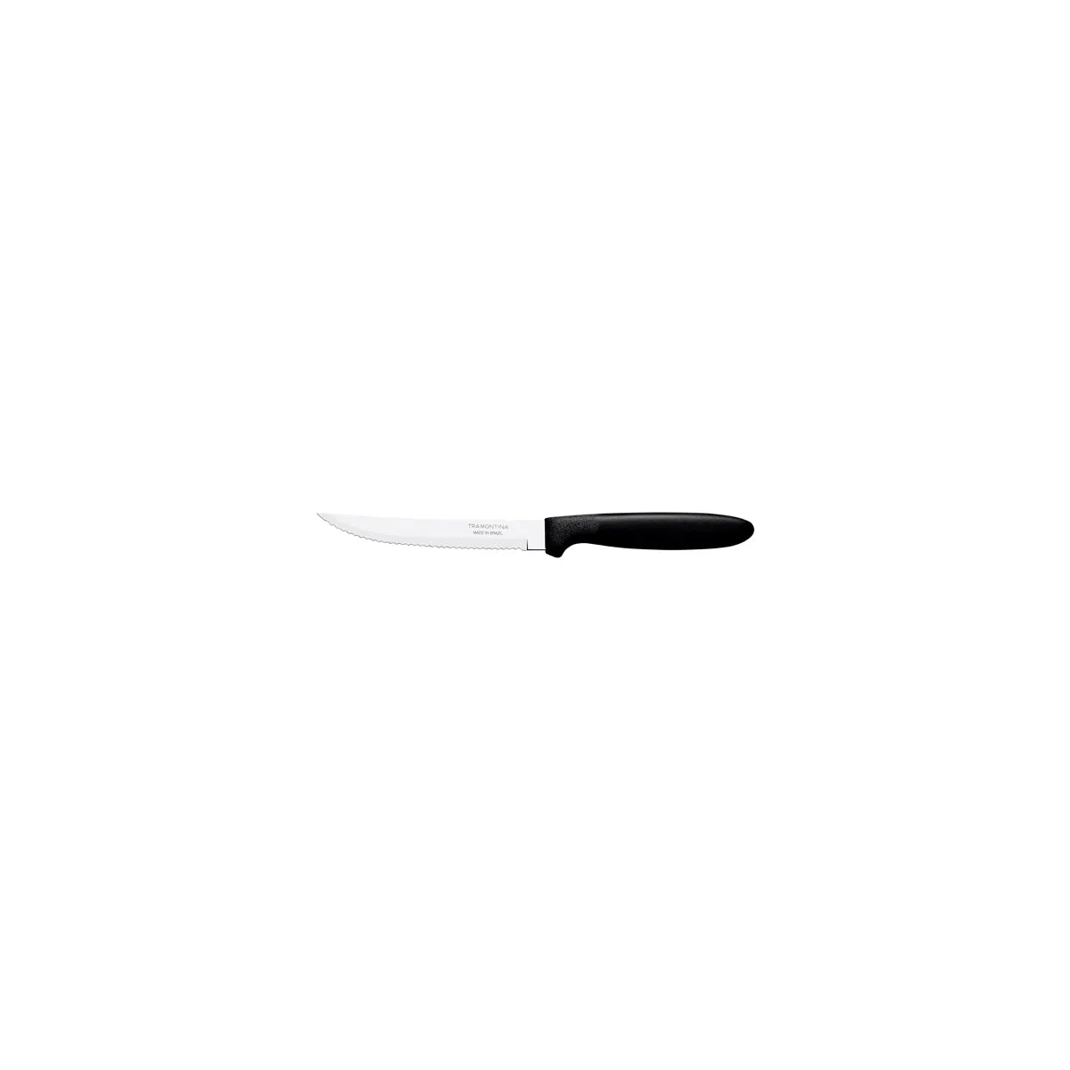 IPANEMA 5" STEAK KNIFE 60-SERRATED NARROW BLACK PP (*TM23360/405*) = PACK OF 12 X EACHES