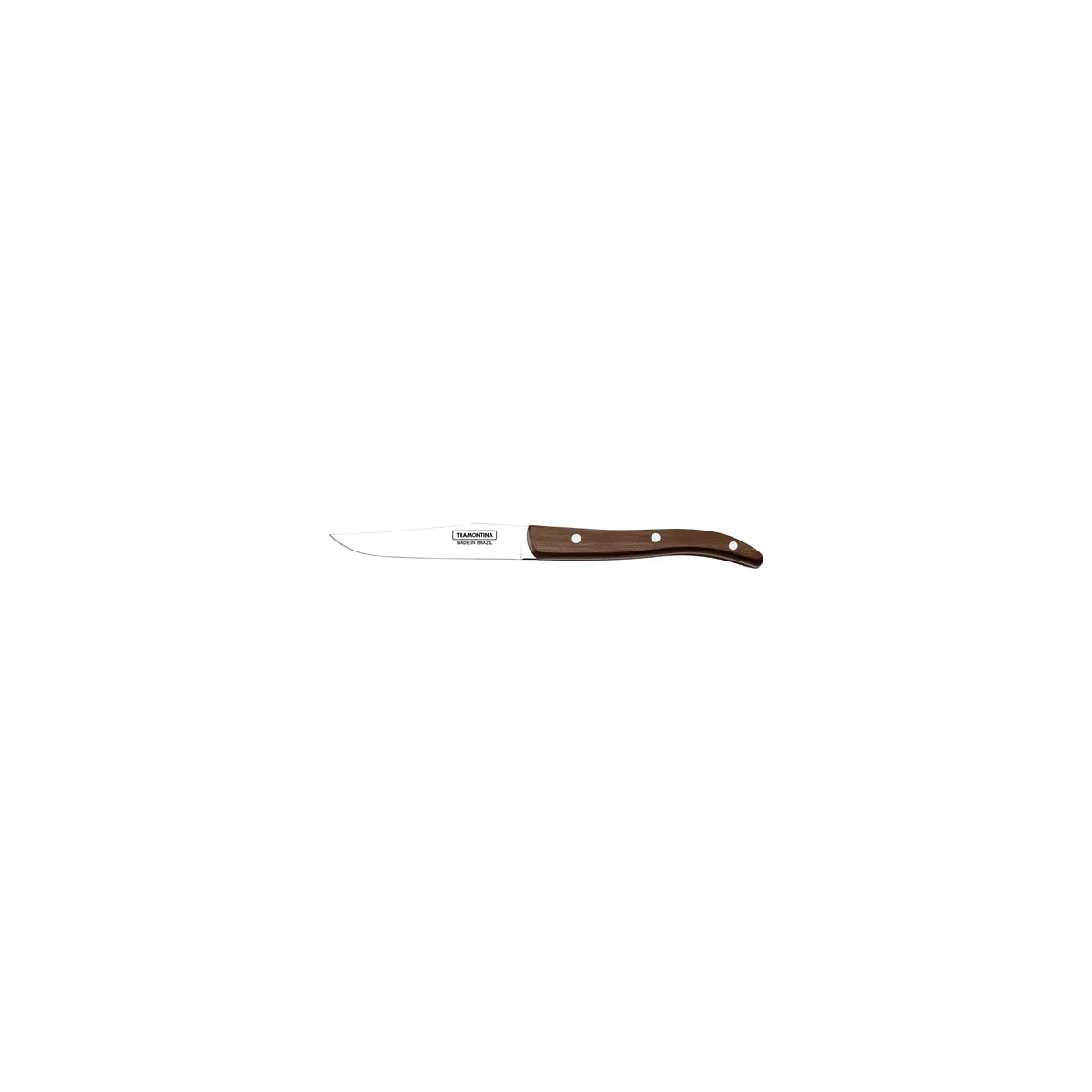 POLYWOOD 4" STEAK KNIFE 10-PLAIN SMOOTH EDGE NARROW BROWN (*TM29810/145*) = PACK OF 12 X EACHES