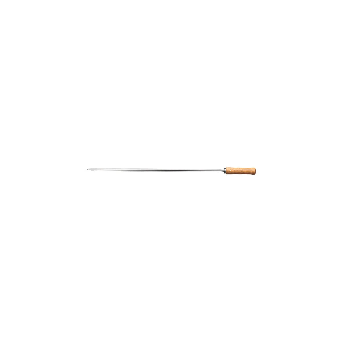 TRAMONTINA 65 CM HEAVY DUTY STAINLESS SKEWER WITH WOOD HDL (*TM26418/065*) =  1 X EACH