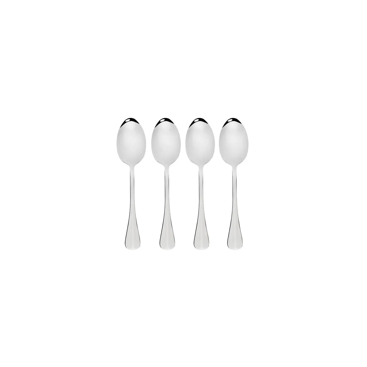 WILTSHIRE BAGUETTE DESSERT SPOON 4PC SET (*WLT50572*) = PACK OF 4 X SETS