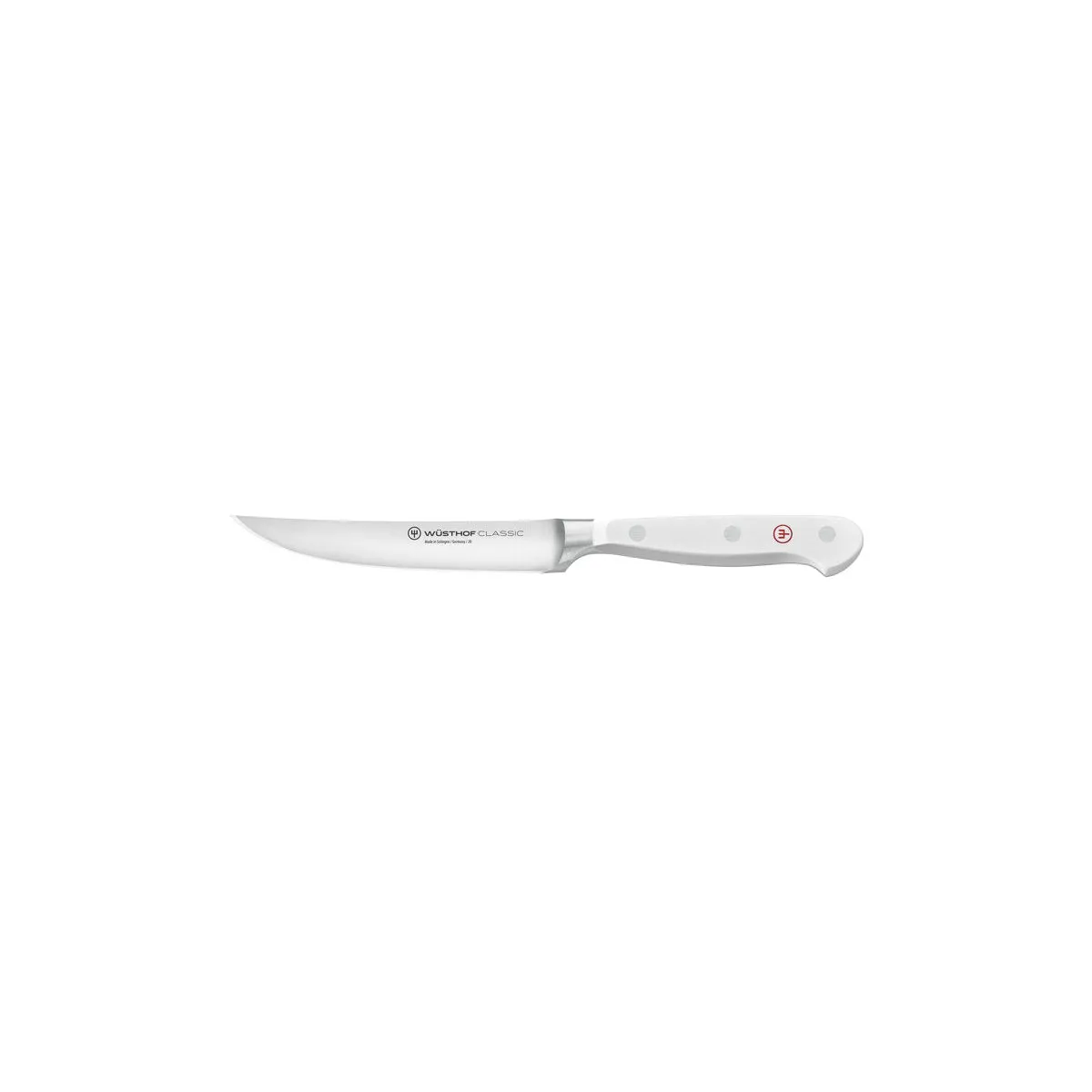 WUSTHOF CLASSIC WHITE STEAK KNIFE 120mm (1040201712W) (*28177*) = 1 X EACH