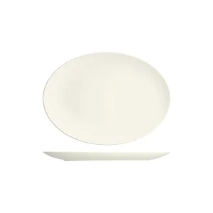 BAUSCHER PURITY OVAL COUPE PLATTER 330x240mm (*BHS6692233*) = PACK OF 6 X EACHES