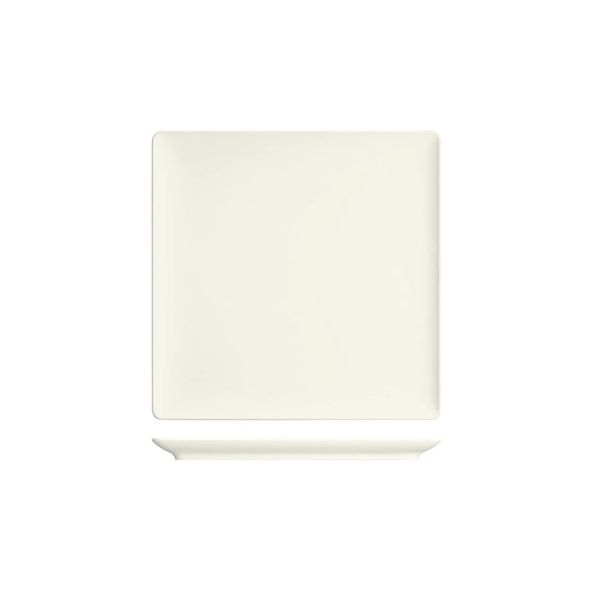 BAUSCHER PURITY SQUARE COUPE PLATE 270mm (*BHS6691527*) = PACK OF 6 X EACHES