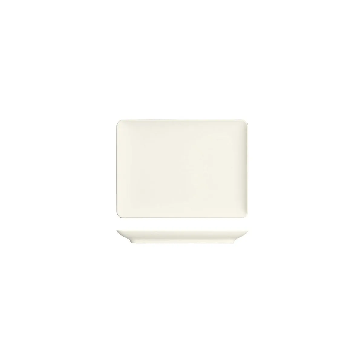 BAUSCHER PURITY RECTANGULAR COUPE PLATTER 200x150mm (*BHS6692320*) = PACK OF 12 X EACHES