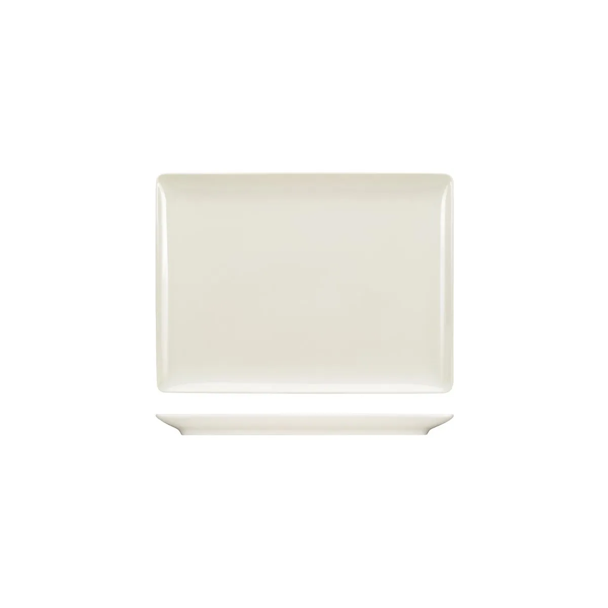 BAUSCHER PURITY COUPE PLATTER-RETANGULAR 270x200mm (*BHS6692327*) = PACK OF 6 X EACHES