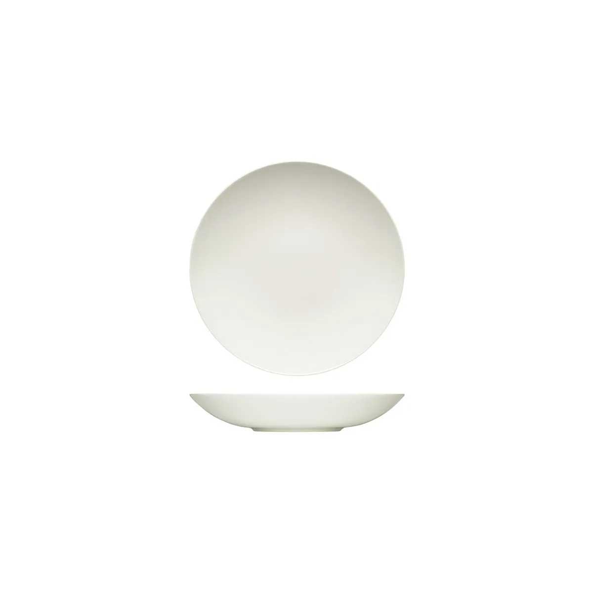 BAUSCHER PURITY DEEP COUPE PLATE 200x37mm (*BHS6691320*) = PACK OF 12 X EACHES