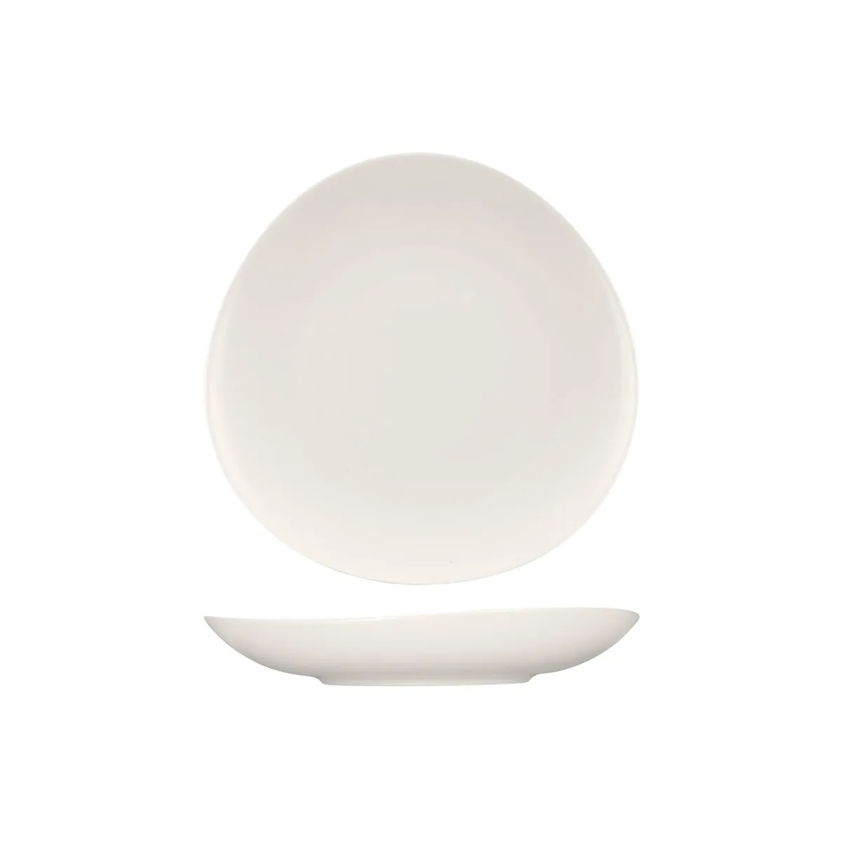 BAUSCHER PURITY ASYMMETRIC DEEP COUPE PLATE 290x50mm (*BHS6691929*) = PACK OF 6 X EACHES