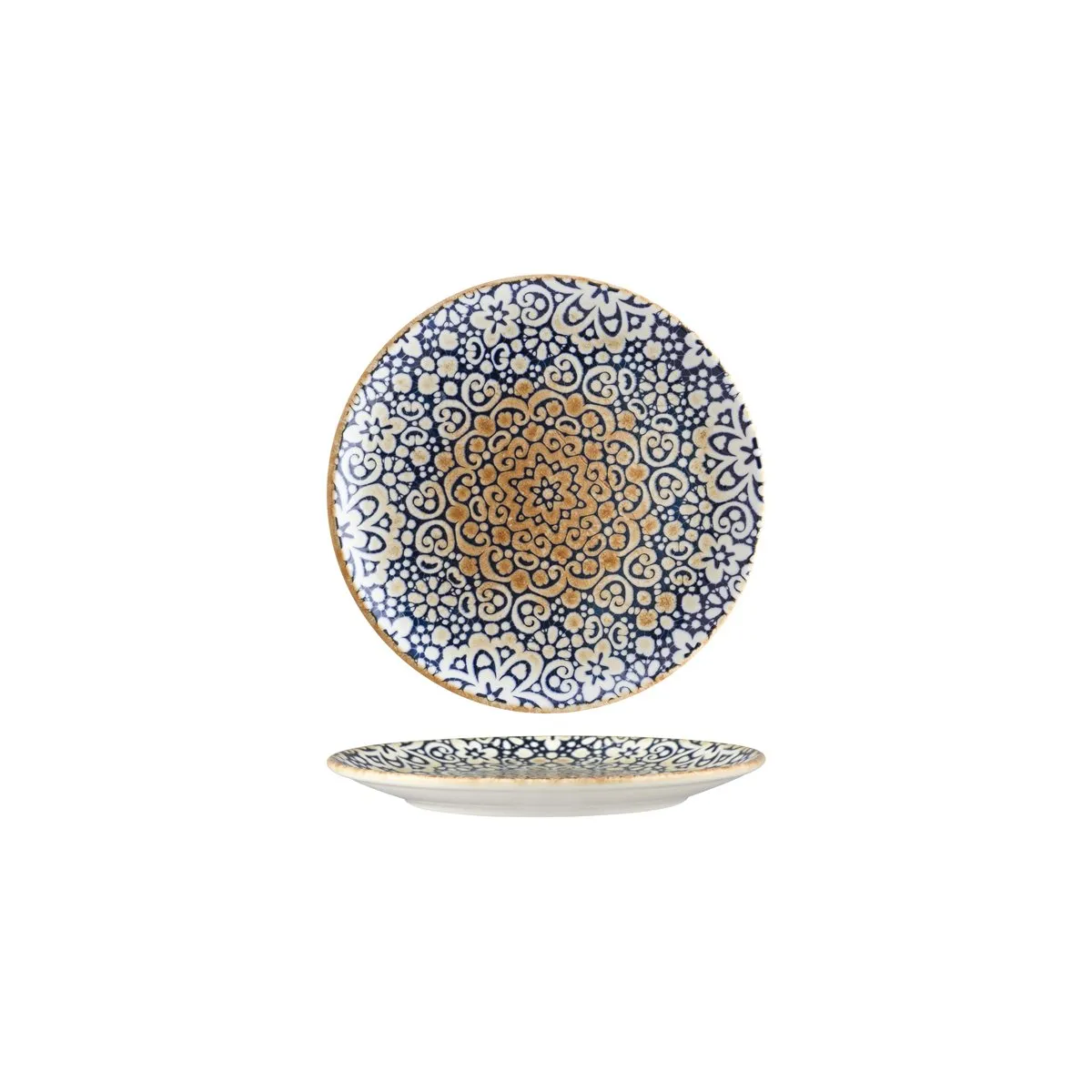 BONNA ALHAMBRA ROUND COUPE PLATE 210x20mm (ALHGRM21DZ) (*120005*) = PACK OF 12 X EACHES