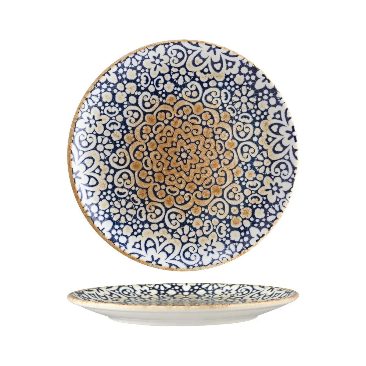 BONNA ALHAMBRA ROUND COUPE PLATE 270mm (ALHGRM27DZ) (*120007*) = PACK OF 12 X EACHES