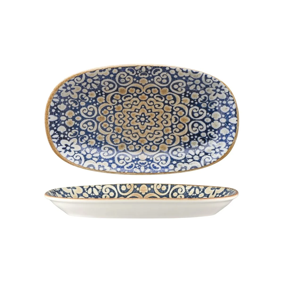 BONNA ALHAMBRA OVAL COUPE DISH 340x190mm (ALHGRM34OKY) (*110996*) = PACK OF 6 X EACHES