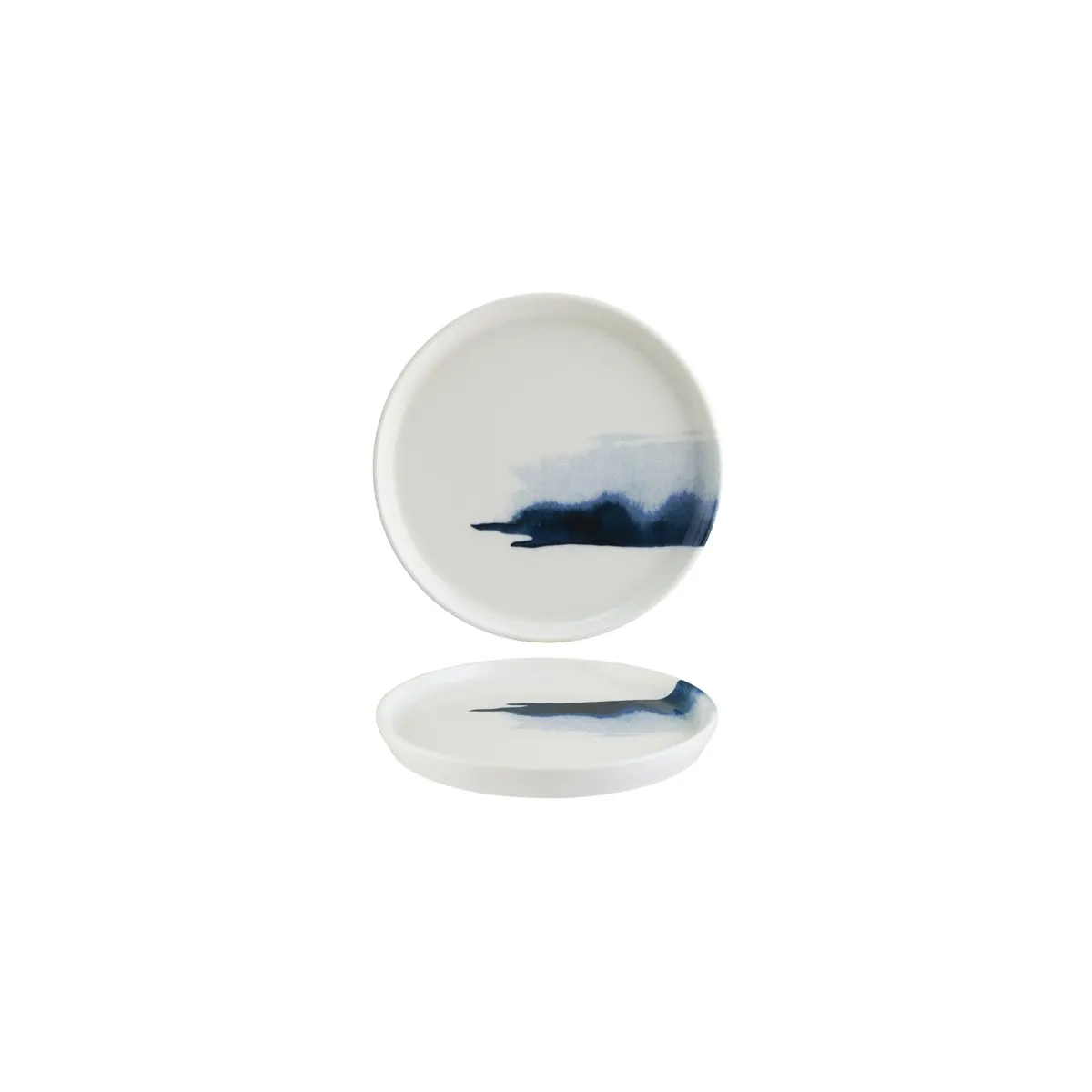 BONNA BLUE WAVE HYGGE ROUND PLATE 160x17mm (BLWHYG16DZ) (*130281*) = PACK OF 12 X EACHES
