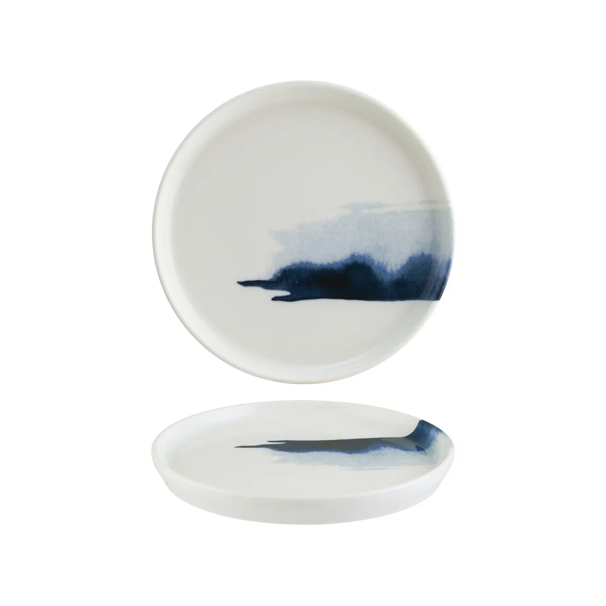 BONNA BLUE WAVE HYGGE ROUND PLATE 280x18mm (BLWHYG28DZ) (*130283*) = PACK OF 6 X EACHES
