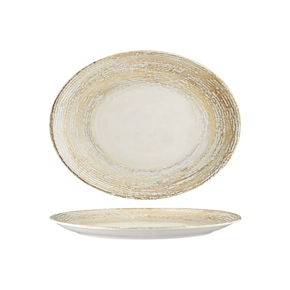 BONNA PATERA OVAL COUPE PLATTER 360x280mm (PTRMOV36OV) (*120277*) = PACK OF 6 X EACHES