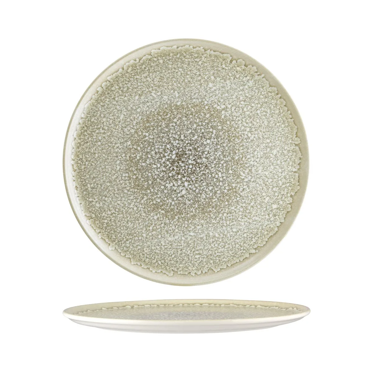 BONNA THAR BLOOM ROUND FLAT PLATTER 320x25mm (THRGRM32PZ) (*120120*) = PACK OF 6 X EACHES