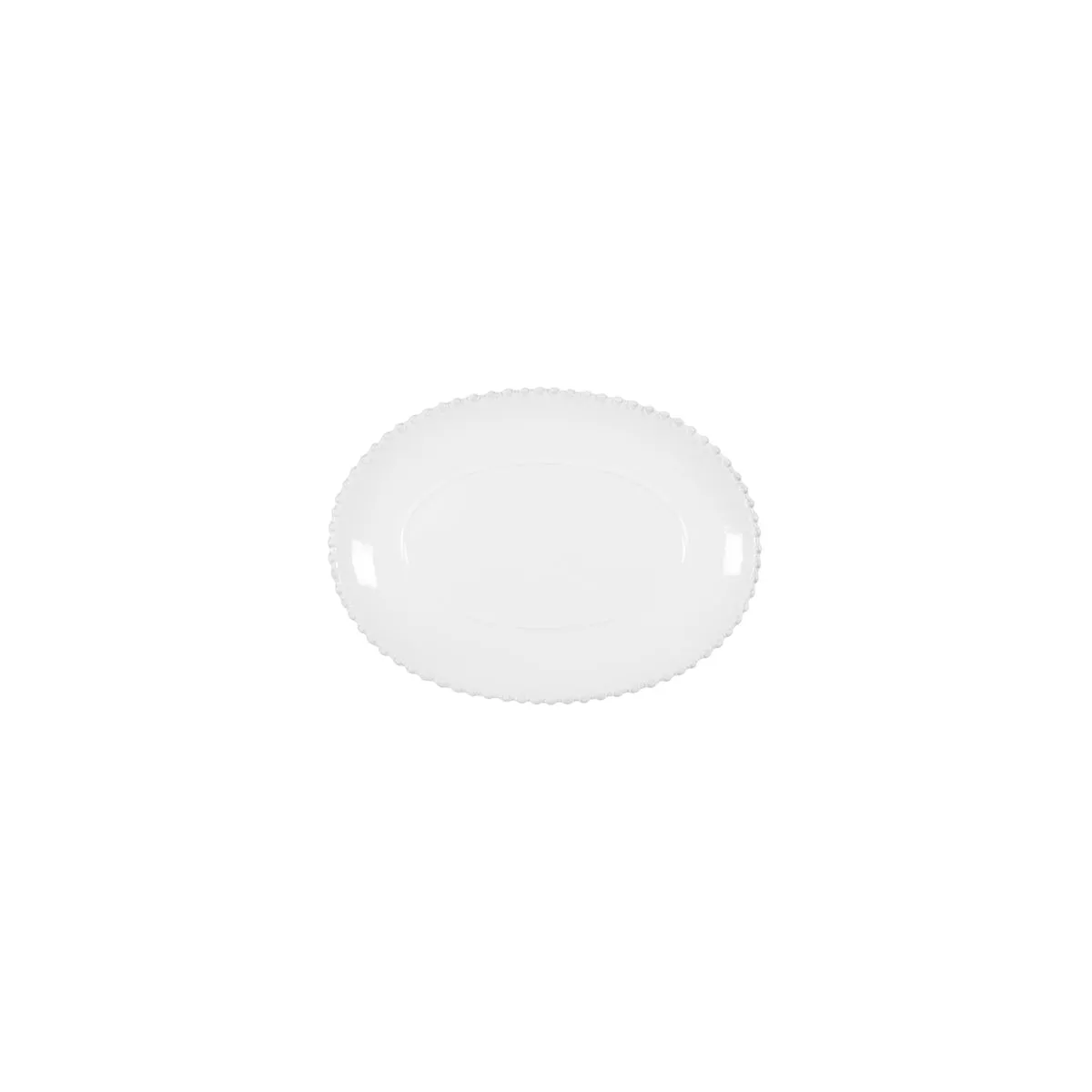 COSTA NOVA PEARL OVAL PLATTER 342x250x35mm WHI (PEA331-WHI) (*301344*) =  1 X EACH