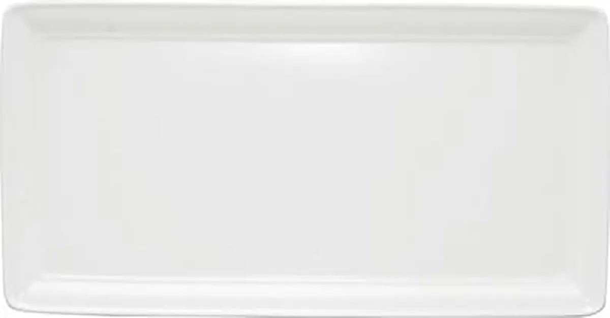RECTANGLE TRAY-270x140mm AURA MATT WHITE (434076) (*97436*) = PACK OF 6 X EACHES