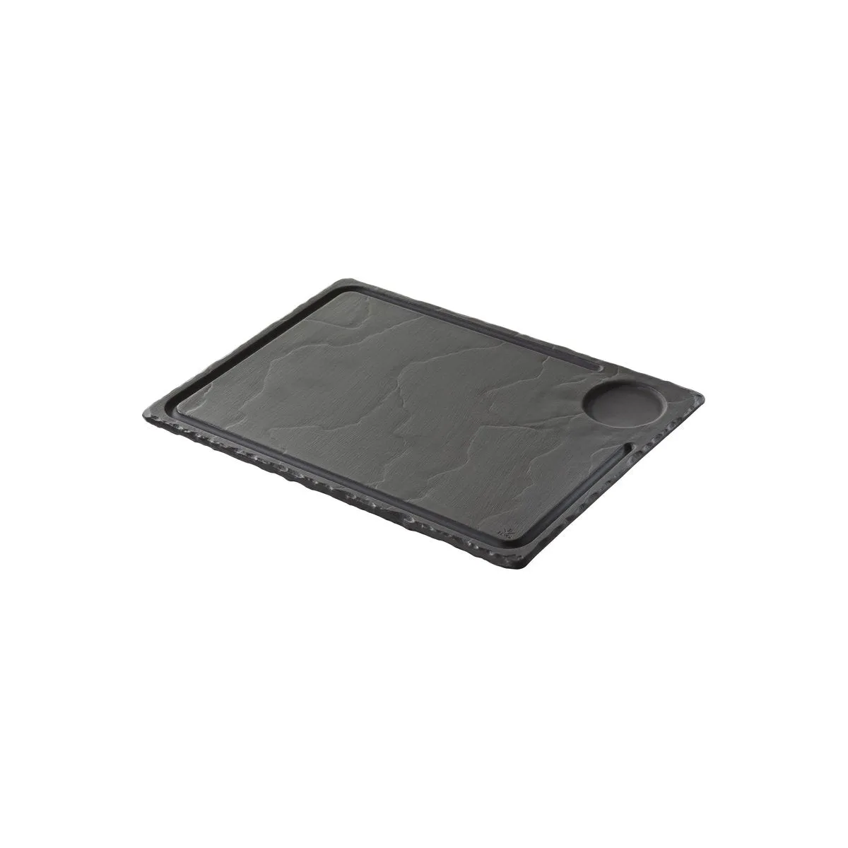 REVOL BASALT STEAK PLATE 330x240mm SLATE SUITS LINER 93723 (*93722*) = PACK OF 3 X EACHES
