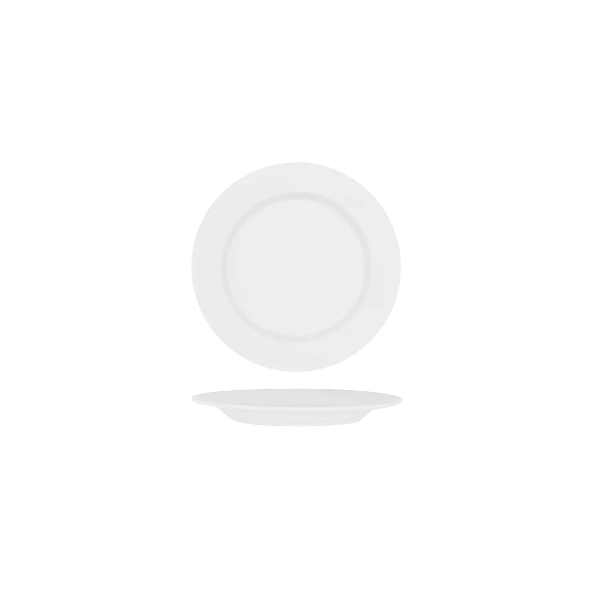 ROYAL BONE ASCOT ROUND PLATE-190mm RIM SHAPE (B1004) (*95002*) = PACK OF 12 X EACHES