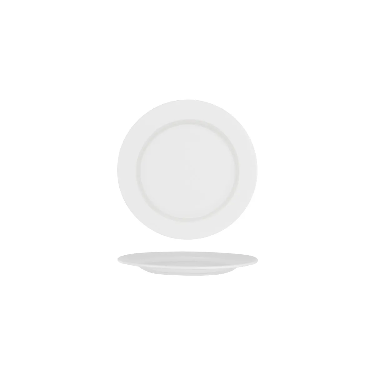 ROYAL BONE ASCOT ROUND PLATE-210mm RIM SHAPE (B1003) (*95003*) = PACK OF 12 X EACHES