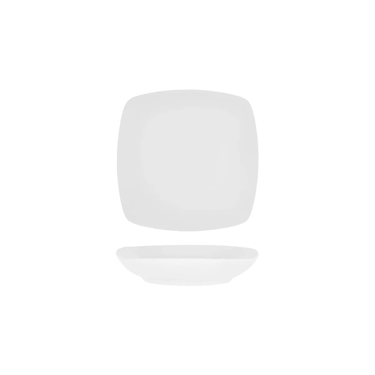 SQUARE SOUP PLATE-210mm CHELSEA (4123) (*94410*) = PACK OF 24 X EACHES