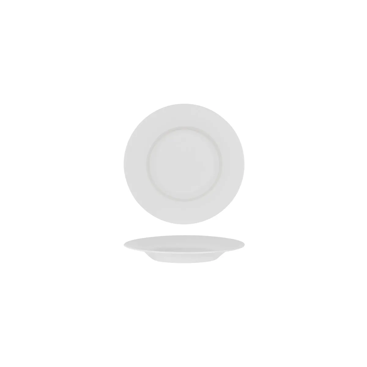 SCHONWALD ALLURE ROUND PLATE FLAT w/RIM 170mm (*SH9120017*) = PACK OF 12 X EACHES
