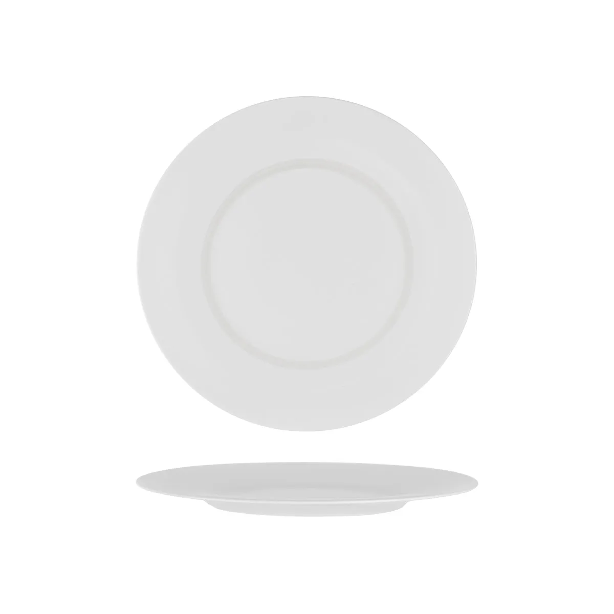 SCHONWALD ALLURE ROUND PLATE FLAT w/RIM 310mm (*SH9120031*) = PACK OF 6 X EACHES