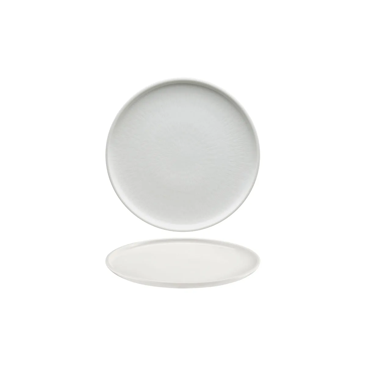 SCHONWALD SHIRO ROUND PLATE FLAT COUPE 210x23mm RELIEF (*SH9251271*) = PACK OF 12 X EACHES