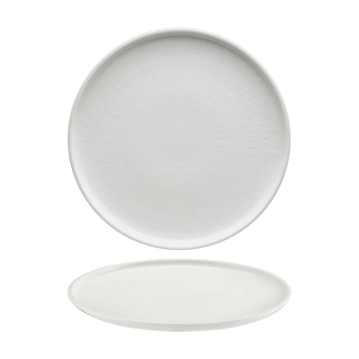 SCHONWALD SHIRO ROUND PLATE FLAT COUPE 280x26mm RELIEF (*SH9251278*) = PACK OF 6 X EACHES