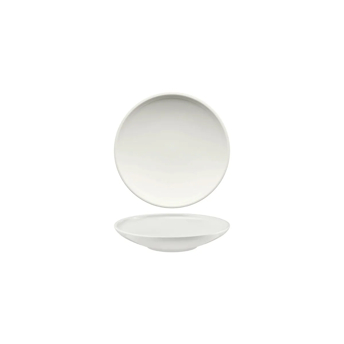 SCHONWALD SHIRO ROUND PLATE DEEP COUPE 150x32mm WHITE (*SH9251315*) = PACK OF 12 X EACHES