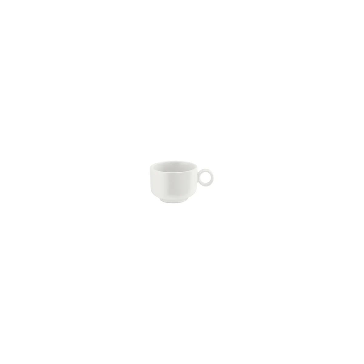 SCHONWALD SHIRO ESPRESSO CUP SUIT 6909/6959 64x51mm 90ml WHI (*SH9255209*) = PACK OF 12 X EACHES