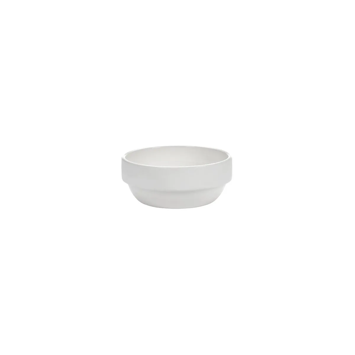 SERAX PASSE PARTOUT ROUND BOWL 140x60mm MATT WHITE (*SERAXB6219108*) = PACK OF 4 X EACHES