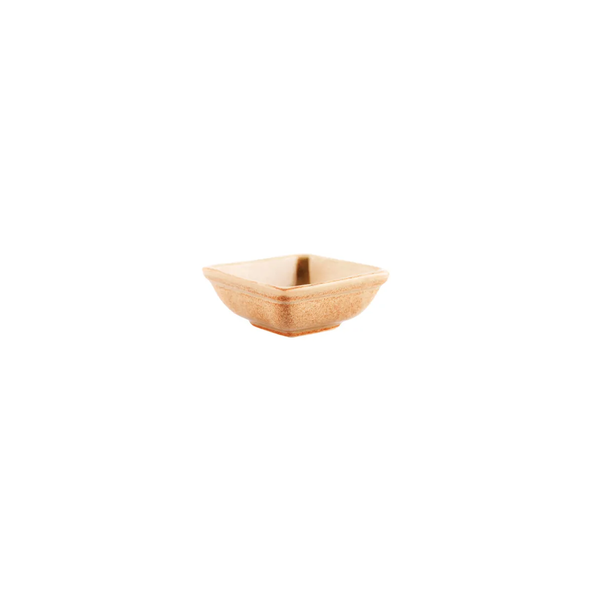 TABLEKRAFT ARTISTICA SQUARE SAUCE DISH 80x80x35mm FLAME (*98317*) = PACK OF 6 X EACHES