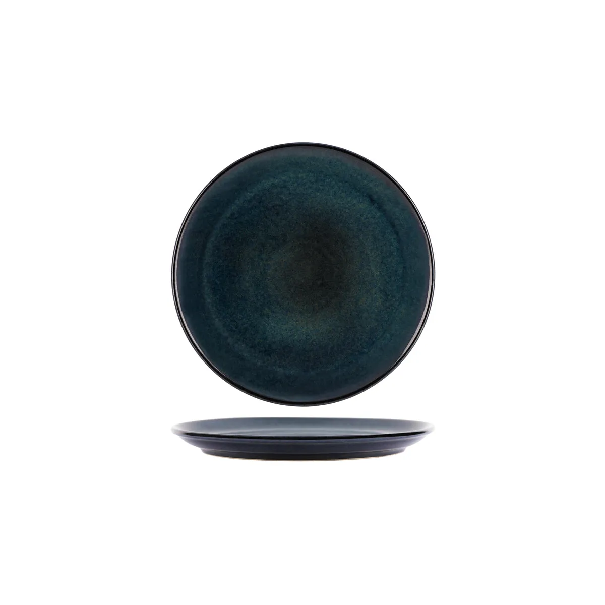 TABLEKRAFT ARTISTICA RND PLATE R/EDGE 240x27mm MIDNIGHT BLUE (*98727*) = PACK OF 4 X EACHES