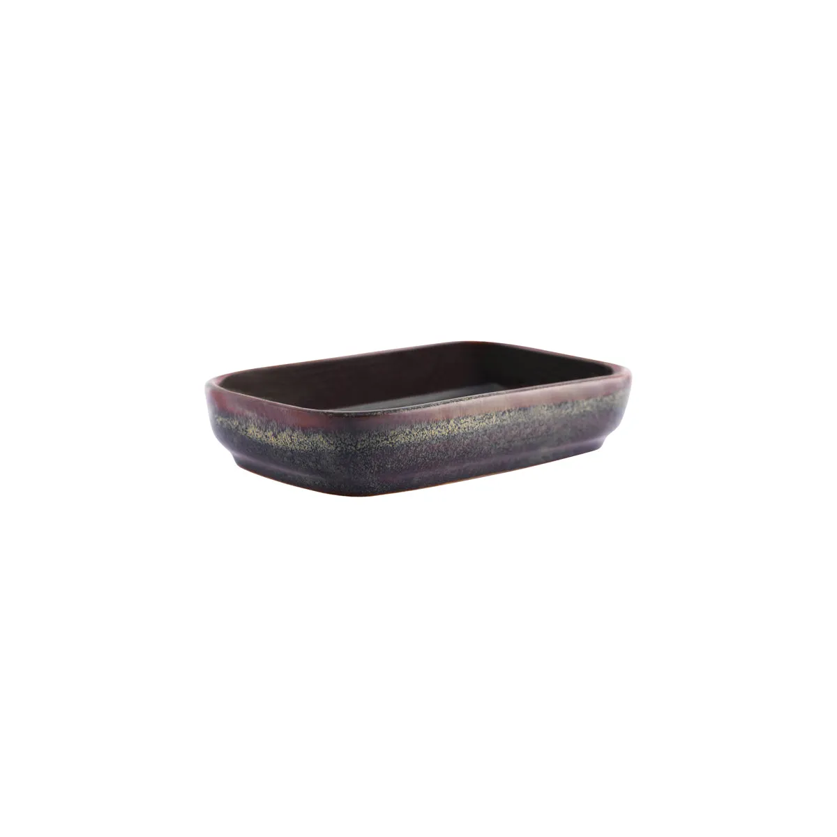 TABLEKRAFT ARTISTICA RECT DISH 170x105x40mm REATIVE BROWN (*98839*) = PACK OF 4 X EACHES